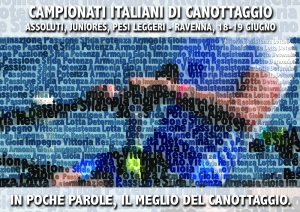 manifesto campionati assoluti canottaggio 2011